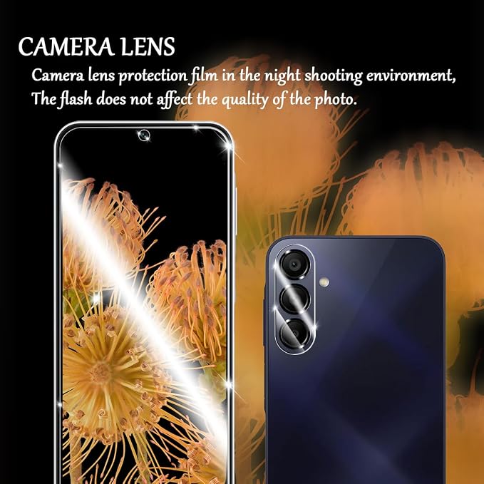 Screen Protector for Samsung Galaxy S24 FE, Tempered Glass for Galaxy S24 FE & - Image 5