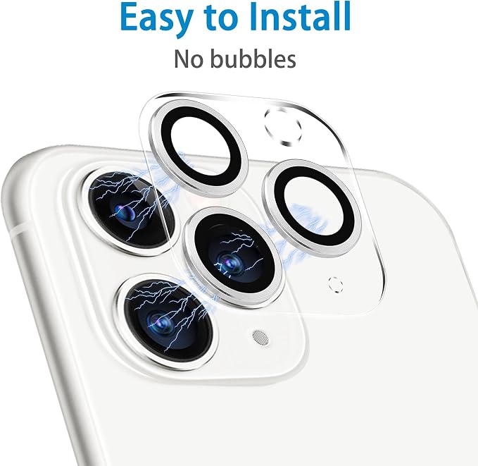Dengduoduo 3 Pack Tempered Glass Camera Lens Protector - Image 6