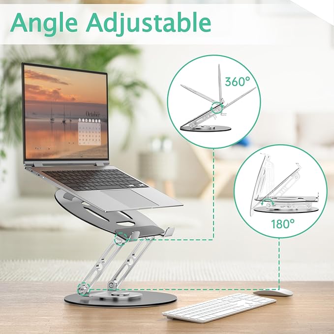 Laptop Stand for Desk Adjustable Computer Stand - Image 3