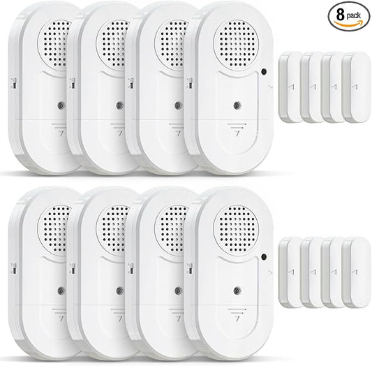 Sanjie Door Alarms When Opened, Door Window Alarm Sensors by SANJIEGuardSecurity