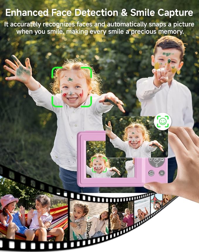 Digital Camera, FHD 1080P 44MP Point and Shoot Digital Camera - Image 3
