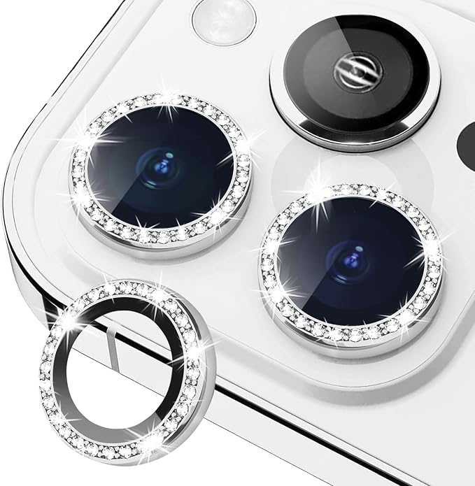 Bling Diamond Individual Camera Lens Protector by Xfilm