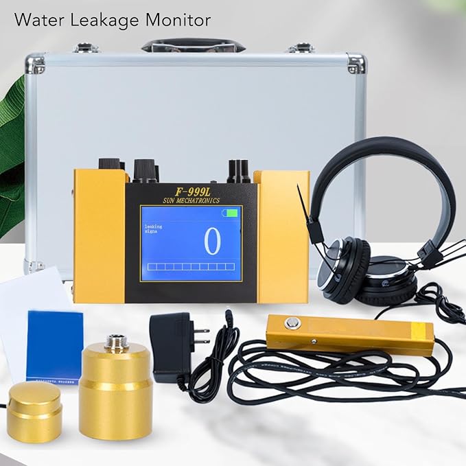 Bewinner Underground Water Leak Detector, Water Pipe Leakage Monitor - Image 2