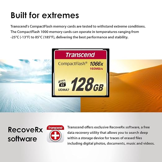Transcend 256GB CompactFlash Memory Card 800x - Image 8