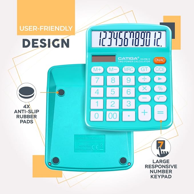 CATIGA Desktop Calculator 12 Digit - Image 5