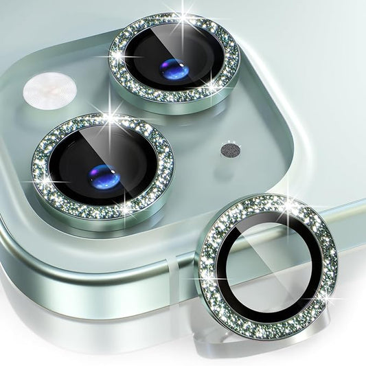 Choiche Compatible for iPhone 15 /iPhone 15 Plus Camera Lens Protector Bling by Choiche