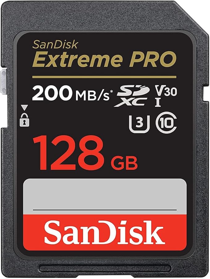 SanDisk 128GB Extreme PRO 200MB/s SDXC UHS-I Memory Card - Image 2