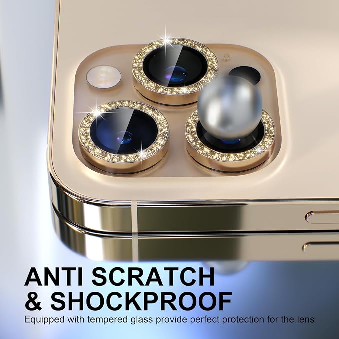 Choiche Compatible for iPhone 13 Pro/iPhone 13 Pro Max Camera Lens Protector - Image 3