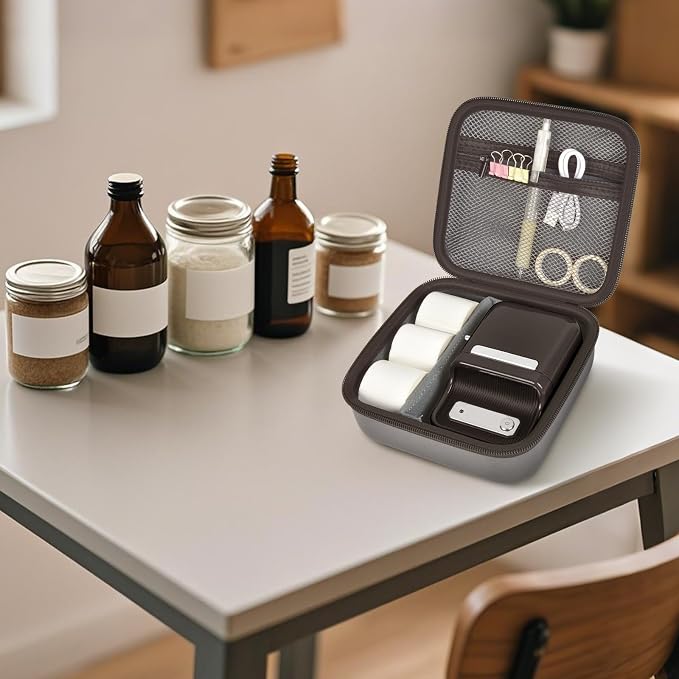 ALKOO Case Compatible with NIIMBOT B21 / B1 Label Maker Wireless Thermal Label - Image 7