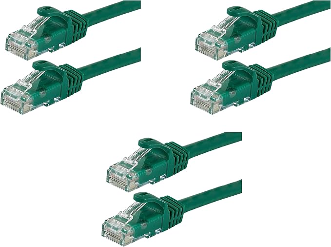 Monoprice - 111330 Flexboot Cat5e Ethernet Patch Cable - Network Internet Cord by Monoprice