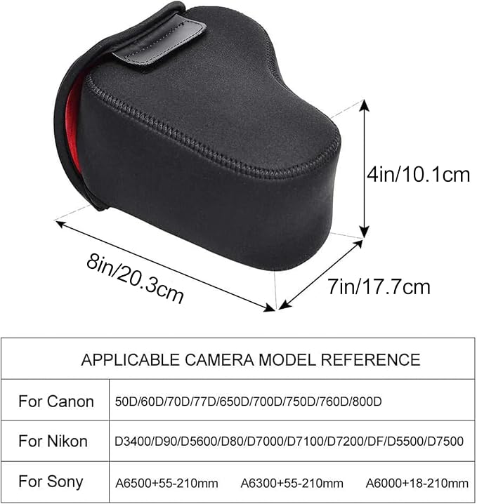 CADeN DSLR SLR Camera Sleeve Case - Image 6