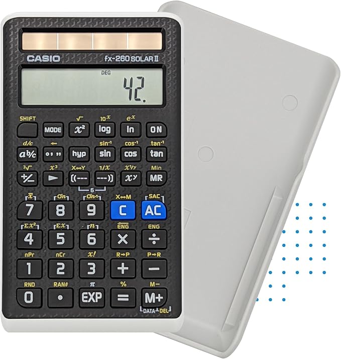 Casio fx-260 Solar II Scientific Calculator | 10-Digit Display | Fraction & - Image 3