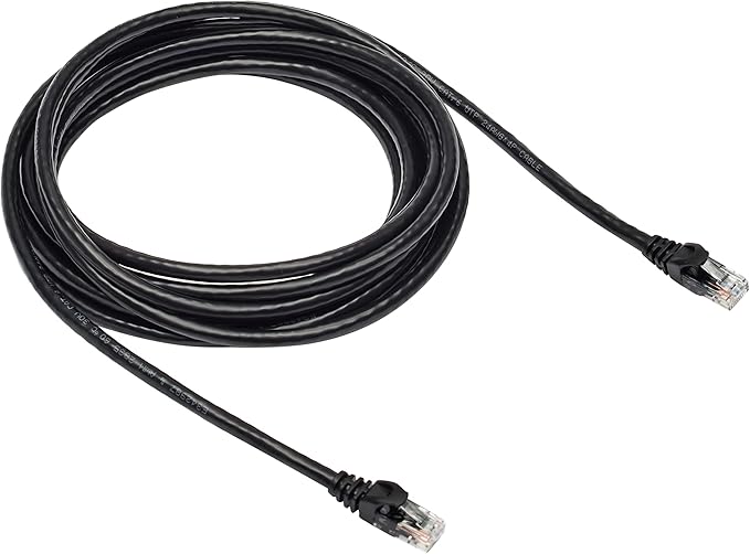 Amazon Basics RJ45 Cat 6 Ethernet Patch Internet Network Cable, 10Gbps by AmazonBasics