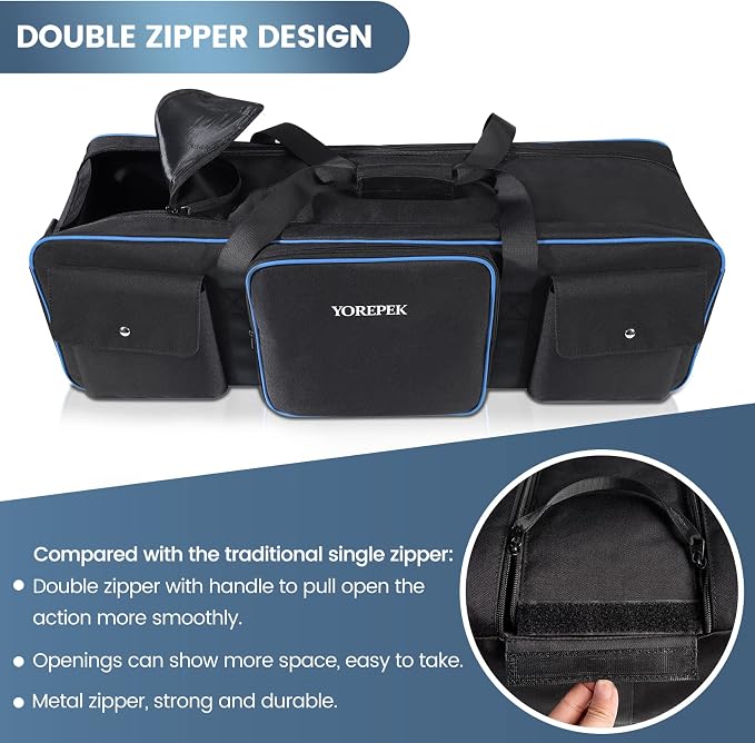 YOREPEK Tripod Carrying Case Bag, Light Stand Bag - Image 7