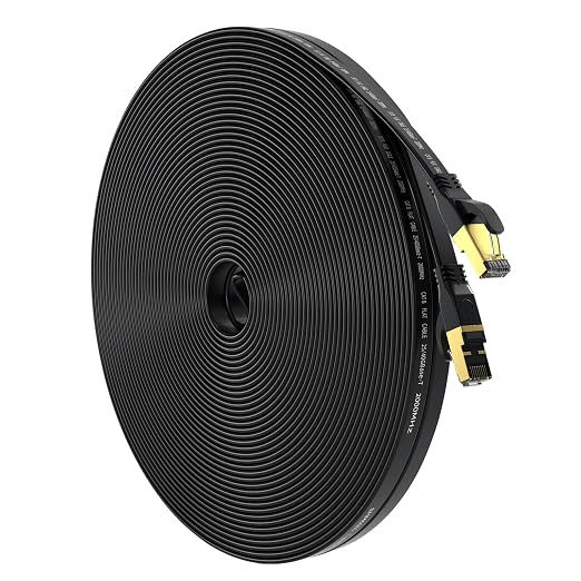 Cat 8 Ethernet Cable 150 FT, Outdoor&Indoor High Speed Heavy Duty Network LAN by Unknown