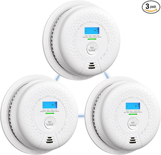 X-Sense Smoke and Carbon Monoxide Detector Combo, Wireless Interconnected by X-Sense