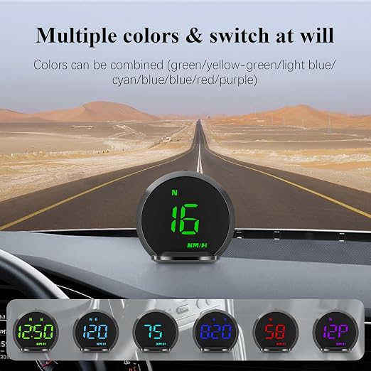 wiiyii GPS Speedometer G13, Heads up Display - Image 5