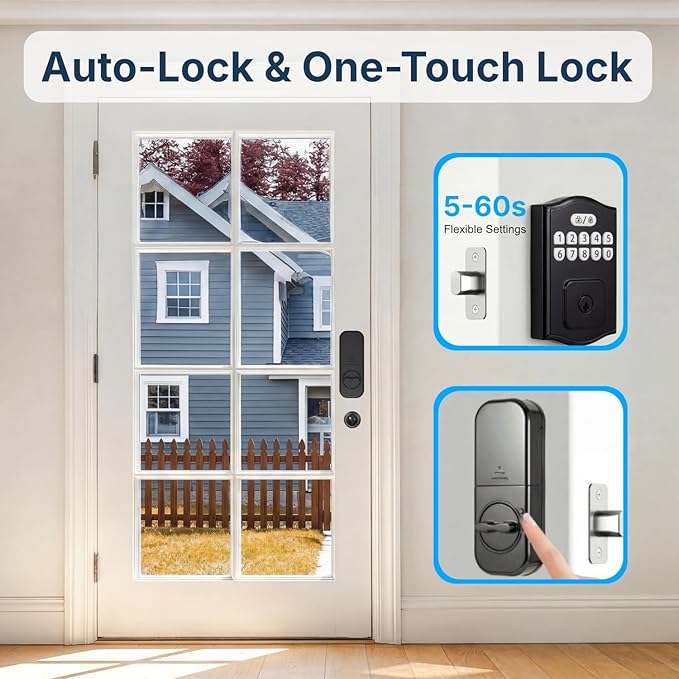 Keyless Entry Door Lock, Smart Deadbolt - Image 6