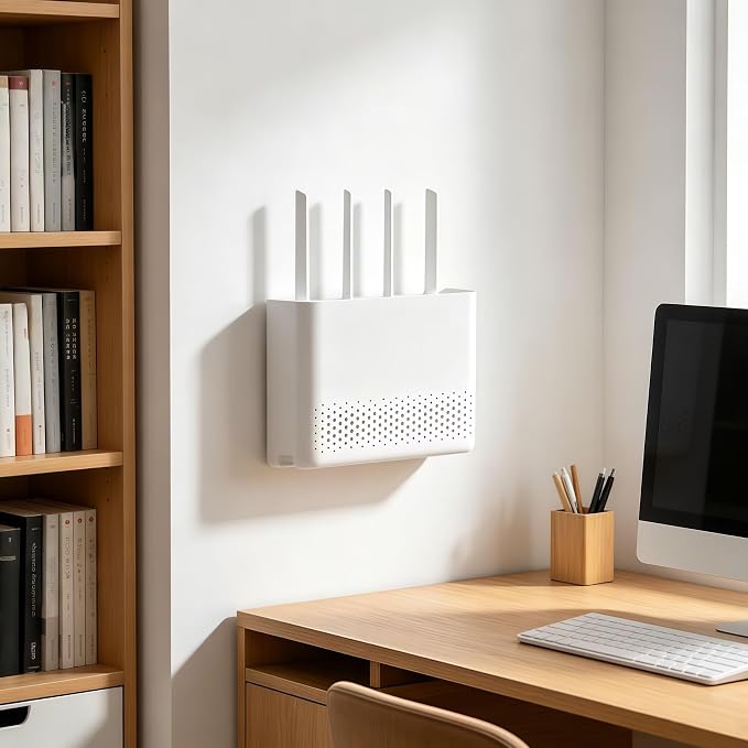 Wall Mounted Router Storage Box WiFi Router Organizer - Image 2