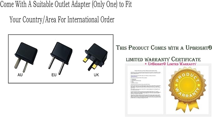 UpBright 12V AC/DC Adapter Compatible - Image 4