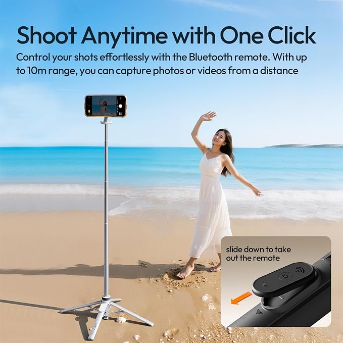 ULANZI Magnetic Phone Tripod, MT85 Auto Open Tripod - Image 7