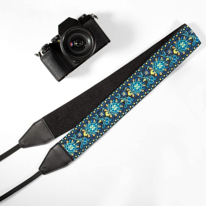 Camera Strap, Jacquard Weave 2" Shoulder Neck Straps - Image 7