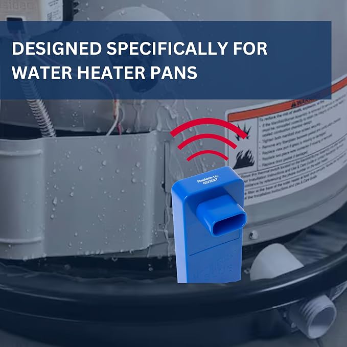 Flood Buzz Blue Water Heater Leak Detector | No Setup Required - Image 2