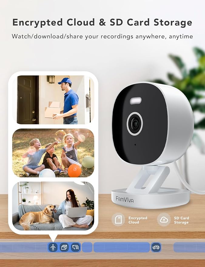 2K Wired Security Camera, Indoor/Outdoor - Image 4