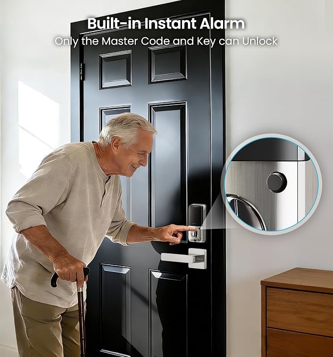 Veise VE07-L Fingerprint App Control Smart Locks - Image 12