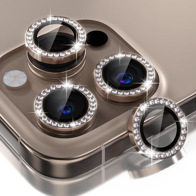 Choiche Compatible for iPhone 16 Pro/iPhone 16 Pro Max Camera Lens Protector by Choiche