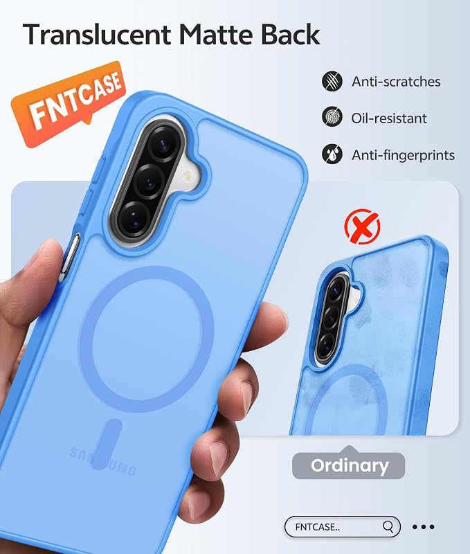 FNTCASE for Galaxy A17/A16 5G Phone Case: for Samsung A17 Cases Matte - Image 6