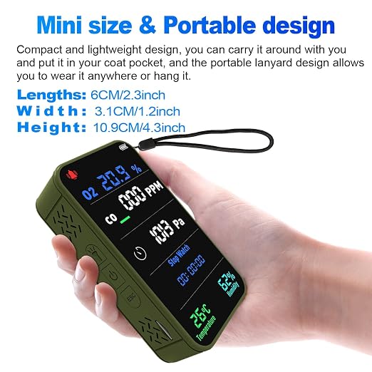 7-in-1 Portable Oxygen Detector - Image 9