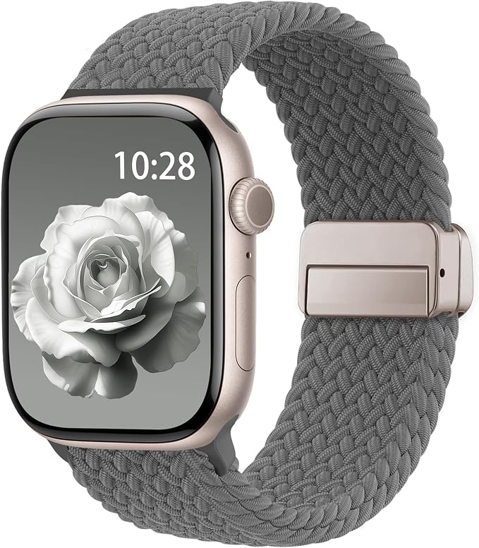 Braided Stretchy Band Compatible by HEARTBOOM