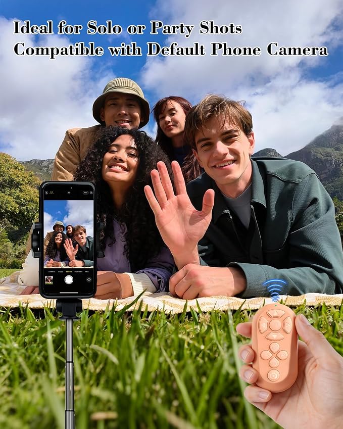 Bluetooth Remote Controller for TikTok Scrolling/Camera/Video Recording/Kindle - Image 6