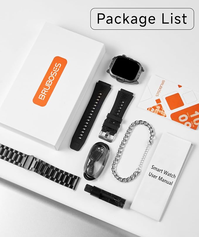 Smart Watch for Men Military Answer/Make Call 2.01″ Display 170+ Sports Modes - Image 8