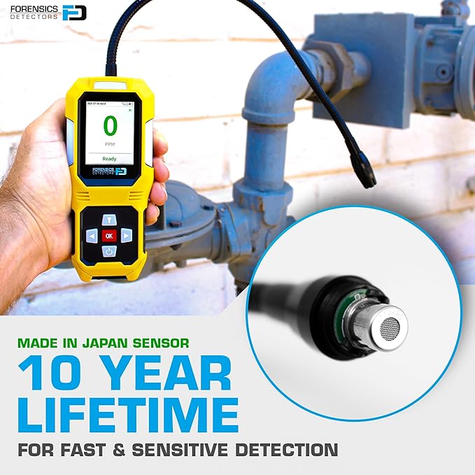 Sewer Leak Detector | 10ft Drop Test Pass | Upgraded 10-Year Sensor Life | - Image 2