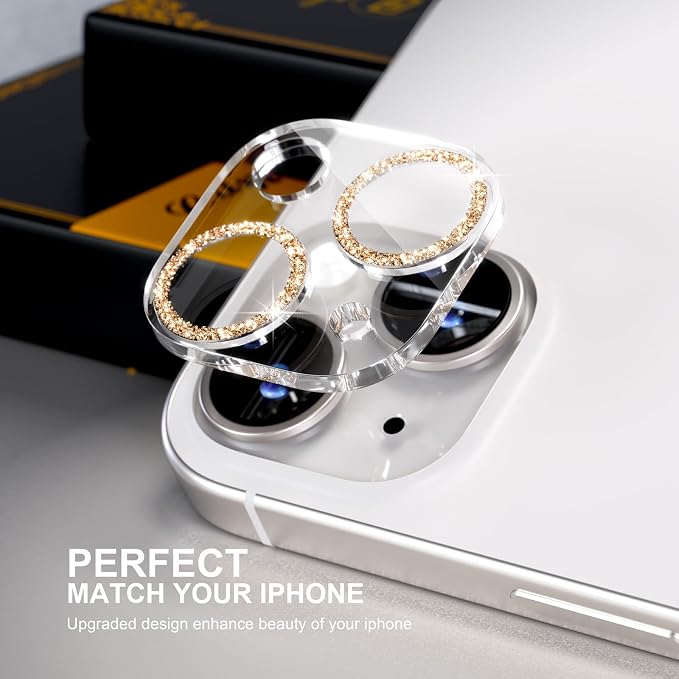 for 6 Pack iPhone 15 / iPhone 15 Plus Camera Lens Protector 9H Tempered Glass - Image 5