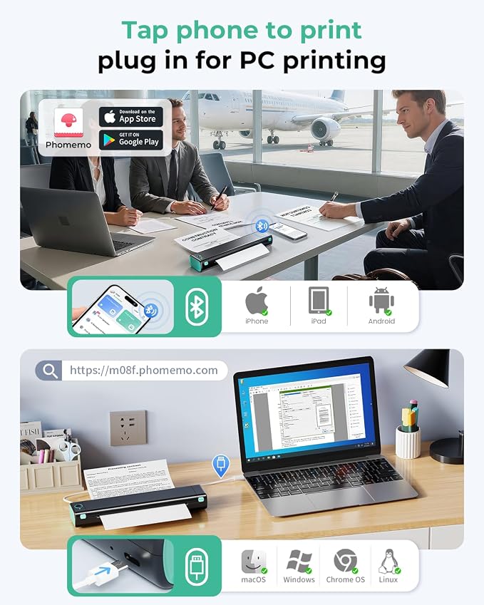 Phomemo Portable Printers Wireless - Image 3