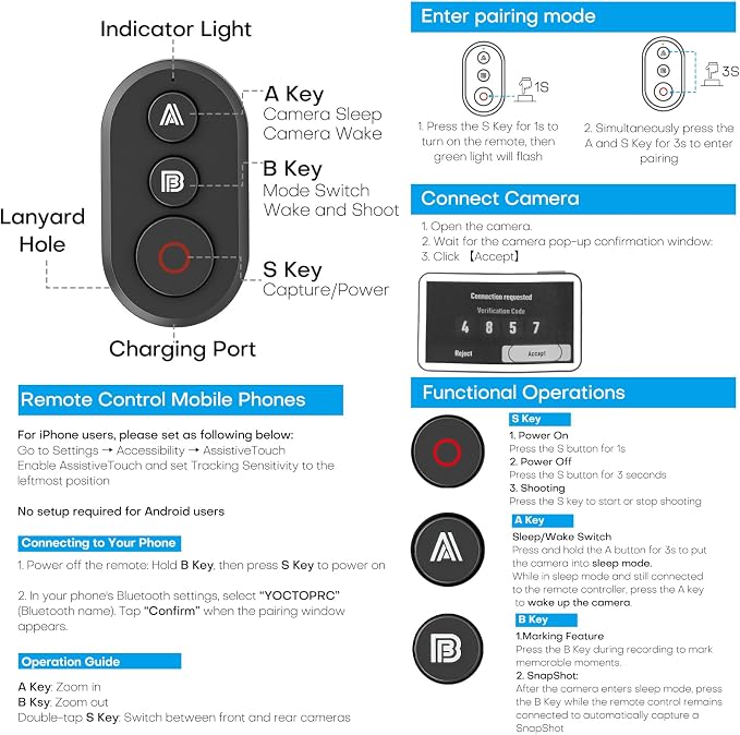 REYGEAK Bluetooth Remote Controller - Image 7