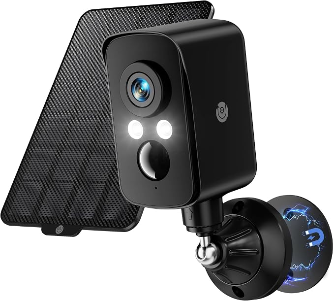 Cellular Security Camera Wireless Outdoor, No WiFi Need, Battery & Solar Powered by Proectwhatmatters