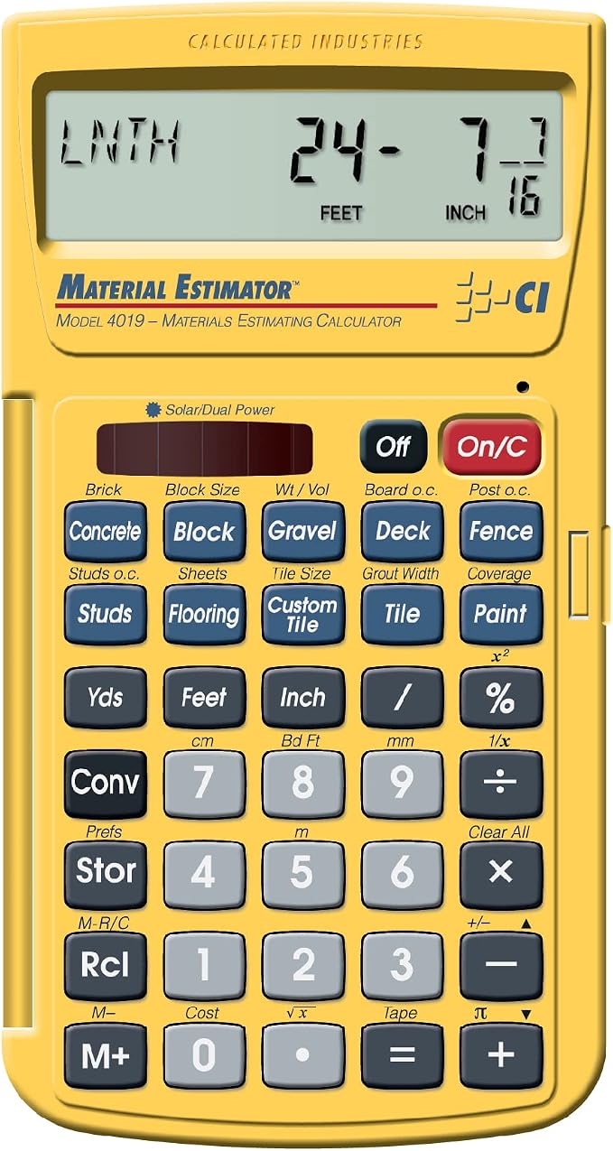 Calculated Industries 44080 Construction Master Pro-Desktop Advanced - Image 5