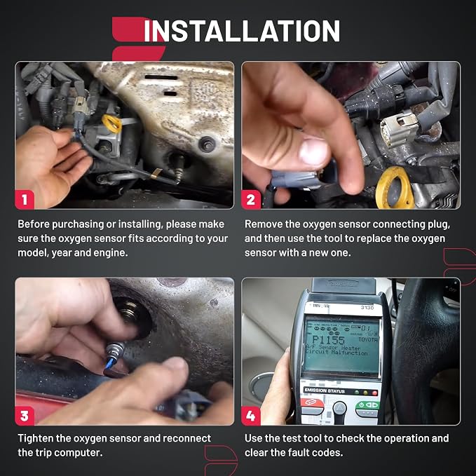 BDFHYK O2 Oxygen Sensor Upstream Downstream, Compatible - Image 6