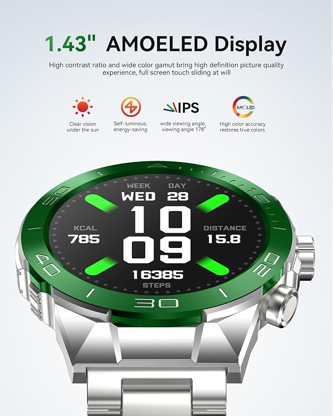 SOUYIE Military Rugged Smart Watch - Image 4