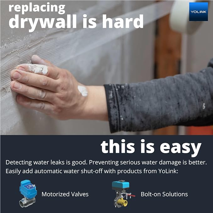 YoLink Water Leak Sensor 2, 1/4 Mile World's Longest Range Smart Home Water - Image 6