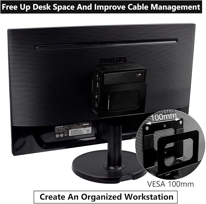 Adjustable Cable Box Wall Mount Small Device Modem Wall Mount Holder - Image 5
