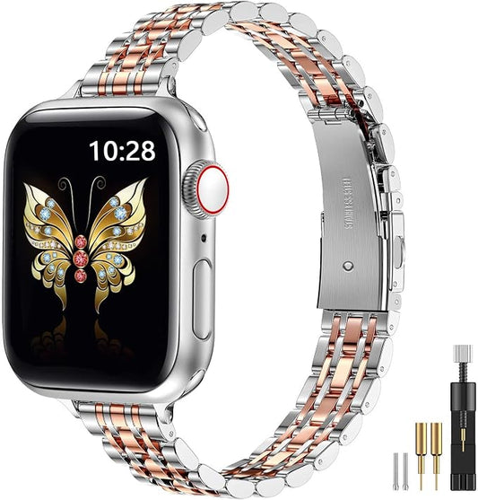 MioHHR Metal Band Compatible by ProfessionalStainlessSteelWatchBandCase