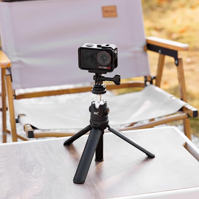 2-in-1 Action Camera Hot Shoe Mount Adapter, Tripod Mount & Cold Shoe Camera - Image 6