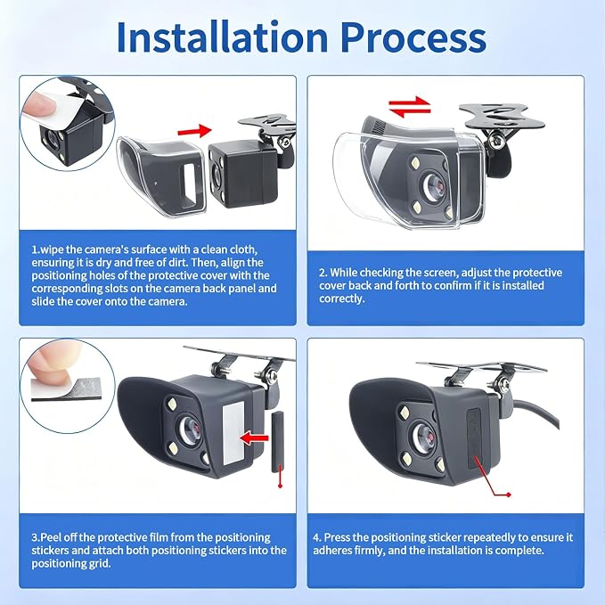 Car Camera Rain Cover - Image 5