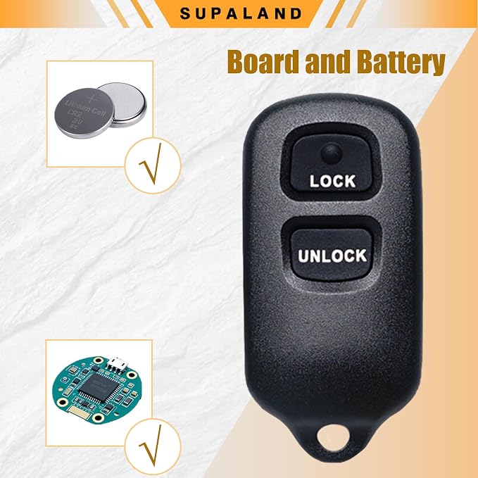 SUPALAND Key Fob Keyless Entry Fits - Image 6