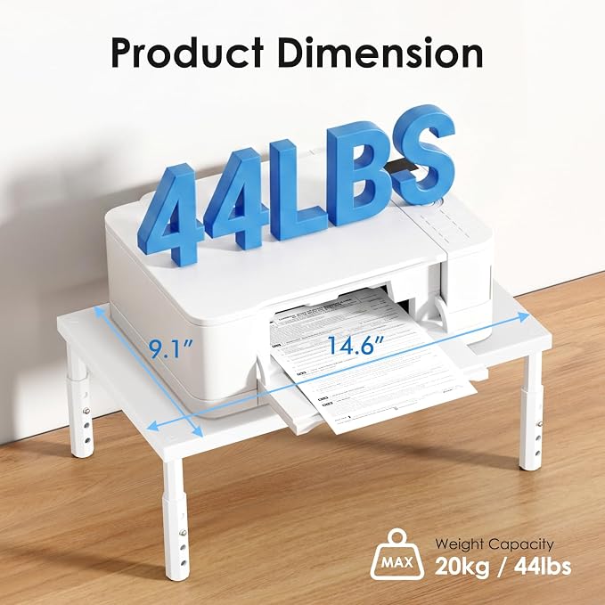 ECOLOVI Wood Computer Monitor Stand Riser - Image 3